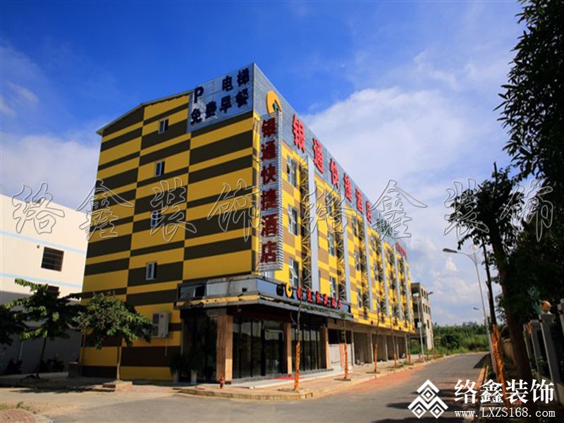 南寧地區銀通快捷連鎖酒店裝修案例