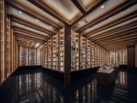 個性品味圖書館展覽展示室內效果-1319-05