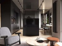 工業風格別墅室內裝修裝飾效果展示-1015-03