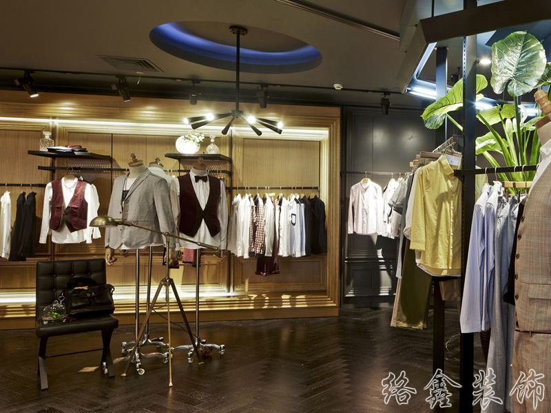 服裝專賣店室內裝修裝飾設計效果-第1115期