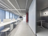 現代個性格柵辦公室裝修裝飾設計-1567-03