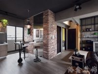 工業風格家居裝修裝飾室內設計效果-A503-4-2
