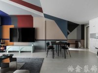 歐式風格家居裝修裝飾室內設計效果-A701-4
