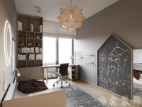 現代風格家居裝修裝飾室內設計效果-A8031-6