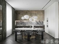 現代風格家居裝修裝飾室內設計效果-A8054-4