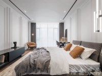 現代風格家居裝修裝飾室內設計效果-A8058-5