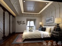 新中式風格家居裝修裝飾室內設計效果-G613-4